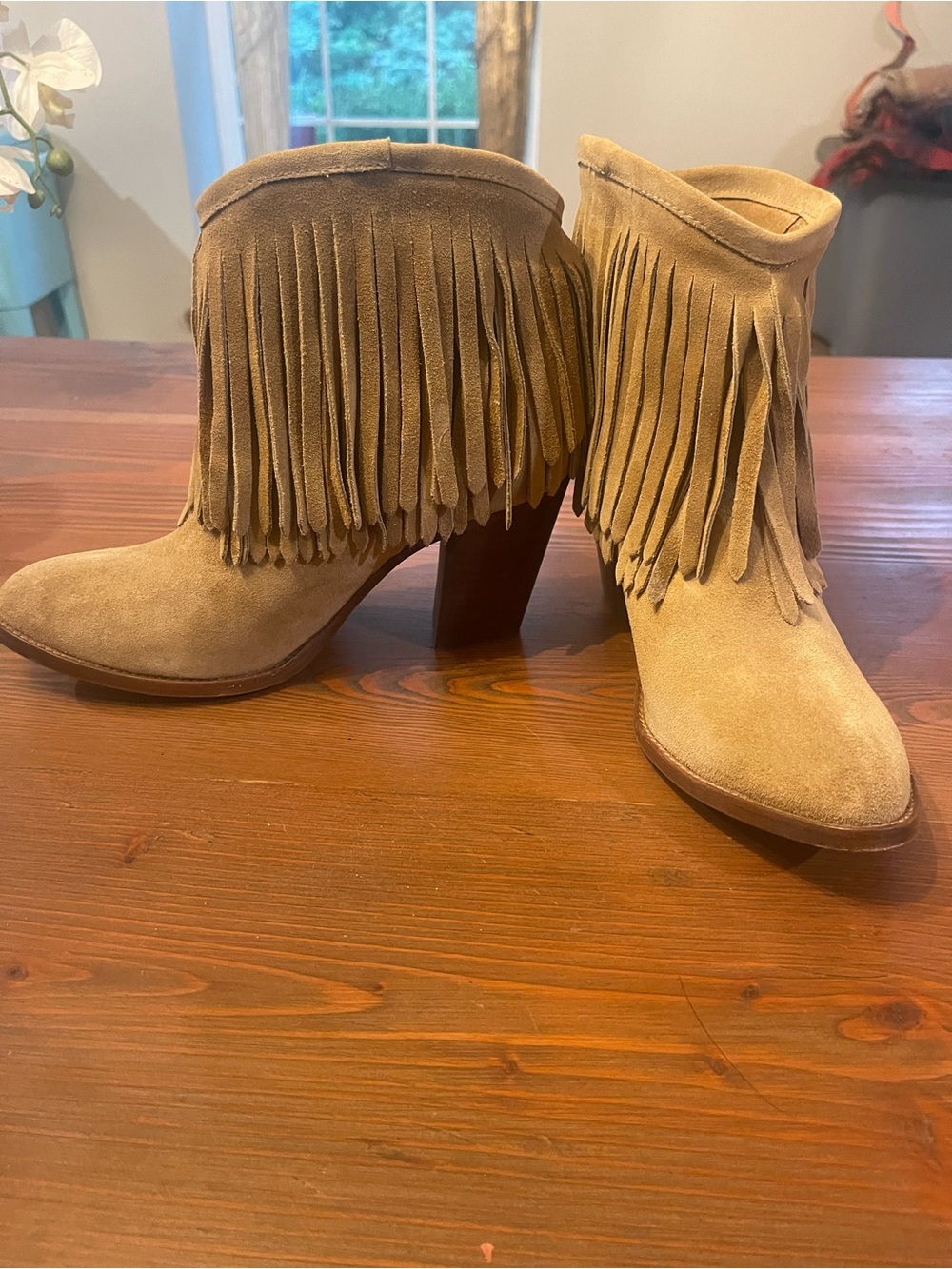 Frye Ilana Fringe booties